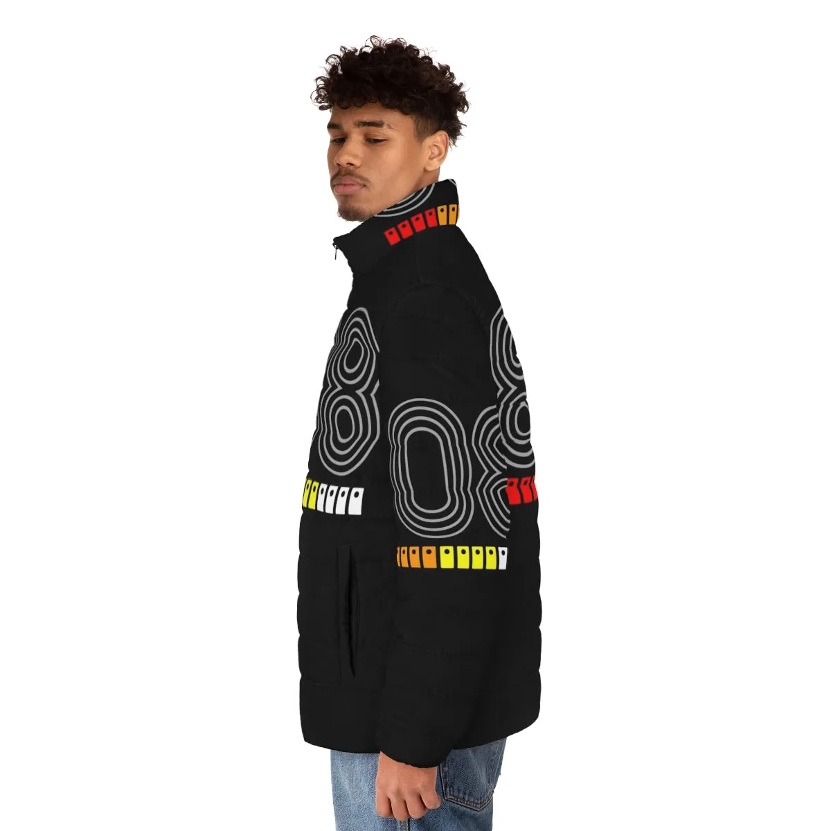 808 Puffer Jacket: Iconic 80s Inspired Electronic Music Streetwear