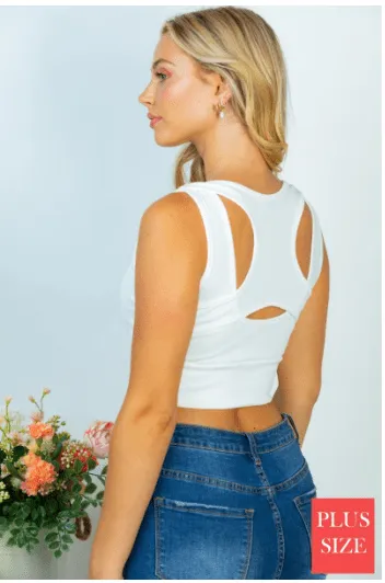 Adelaide Cutout Back Bralette/Brami (4 colors)