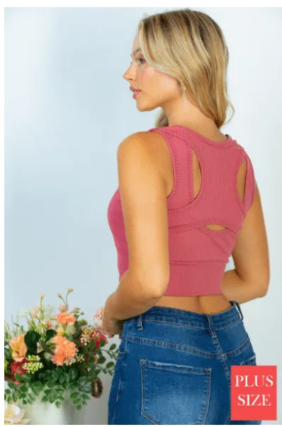 Adelaide Cutout Back Bralette/Brami (4 colors)