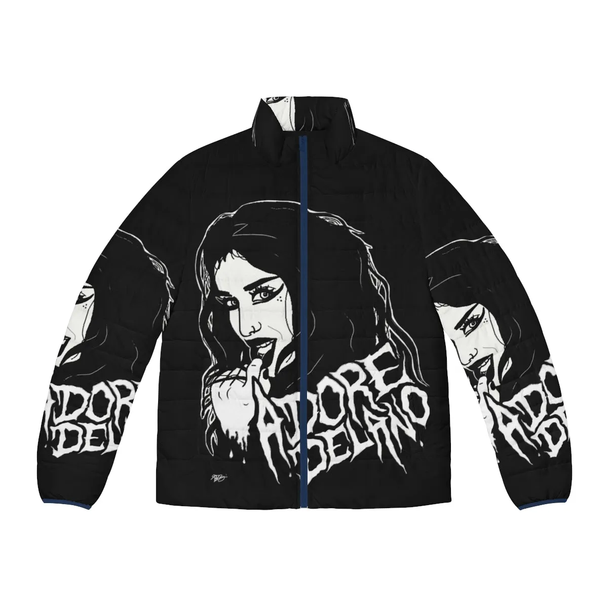 Adore Delano Inspired Puffer Jacket - Punk Inspired Drag Queen Outerwear