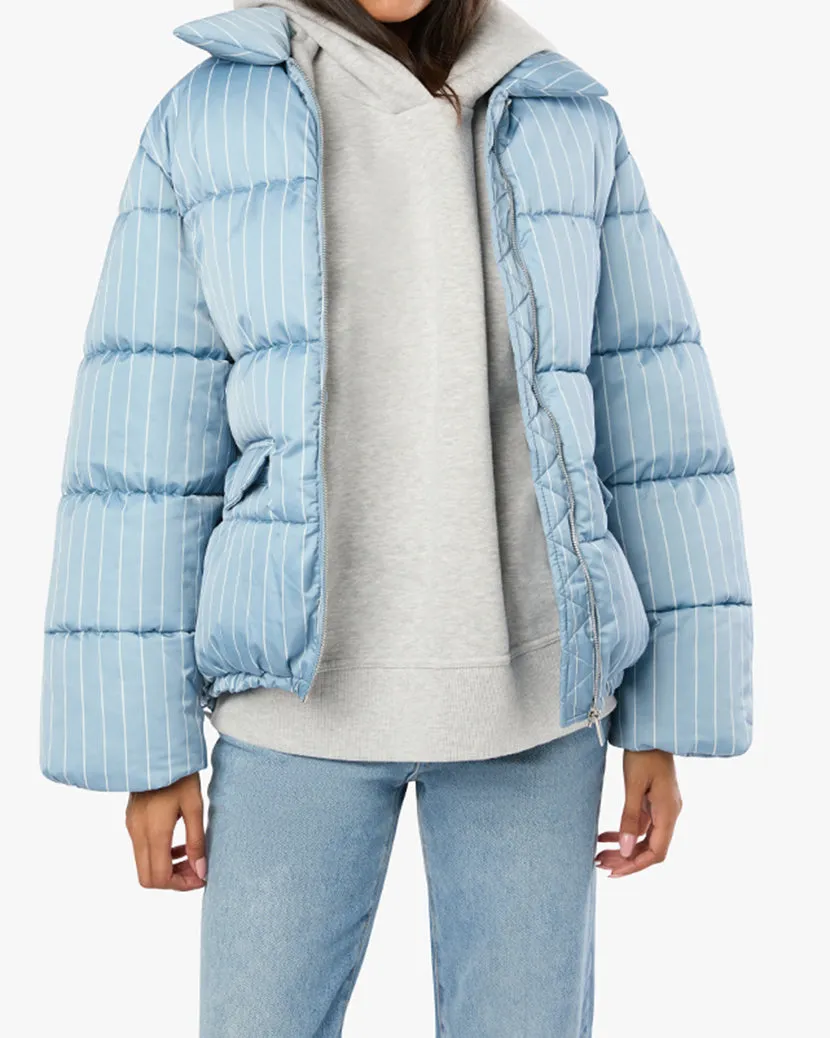 Collar Puffer Jacket