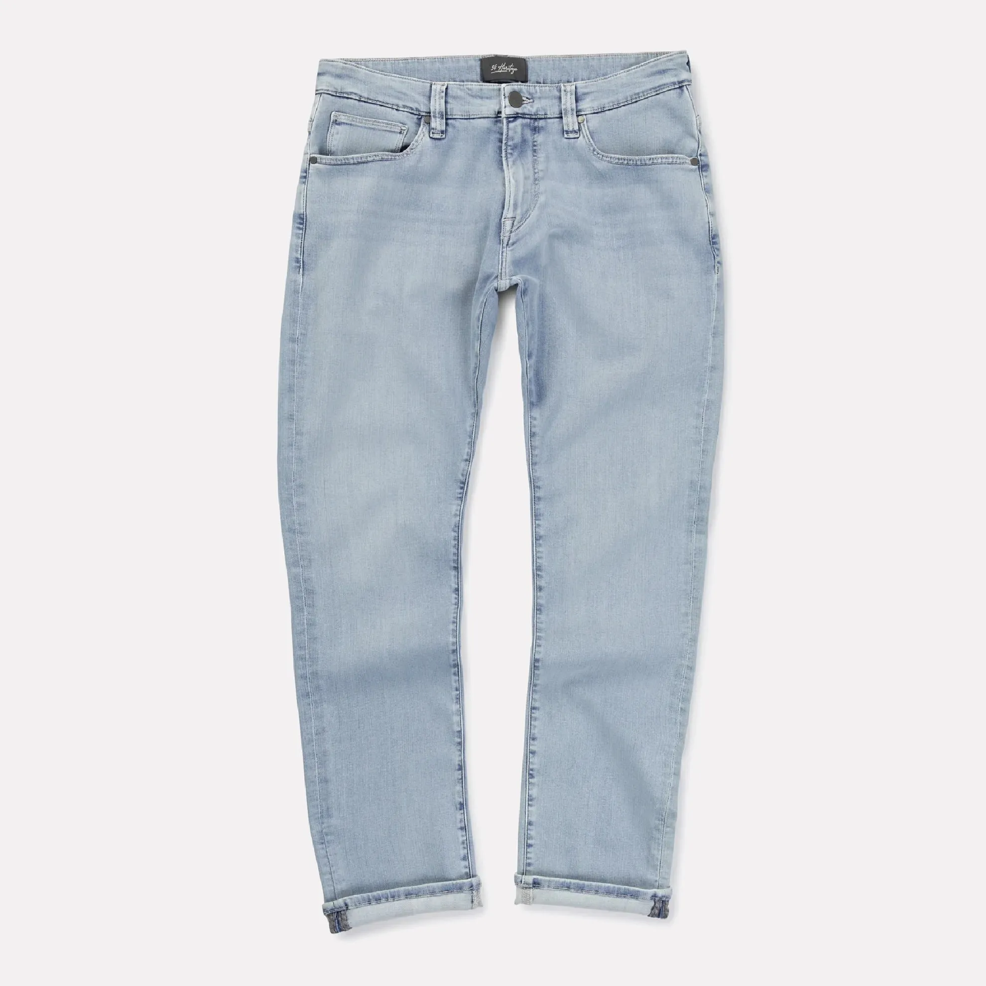 Cool Slim Fit Tapered Leg Refined Jean / Bleached