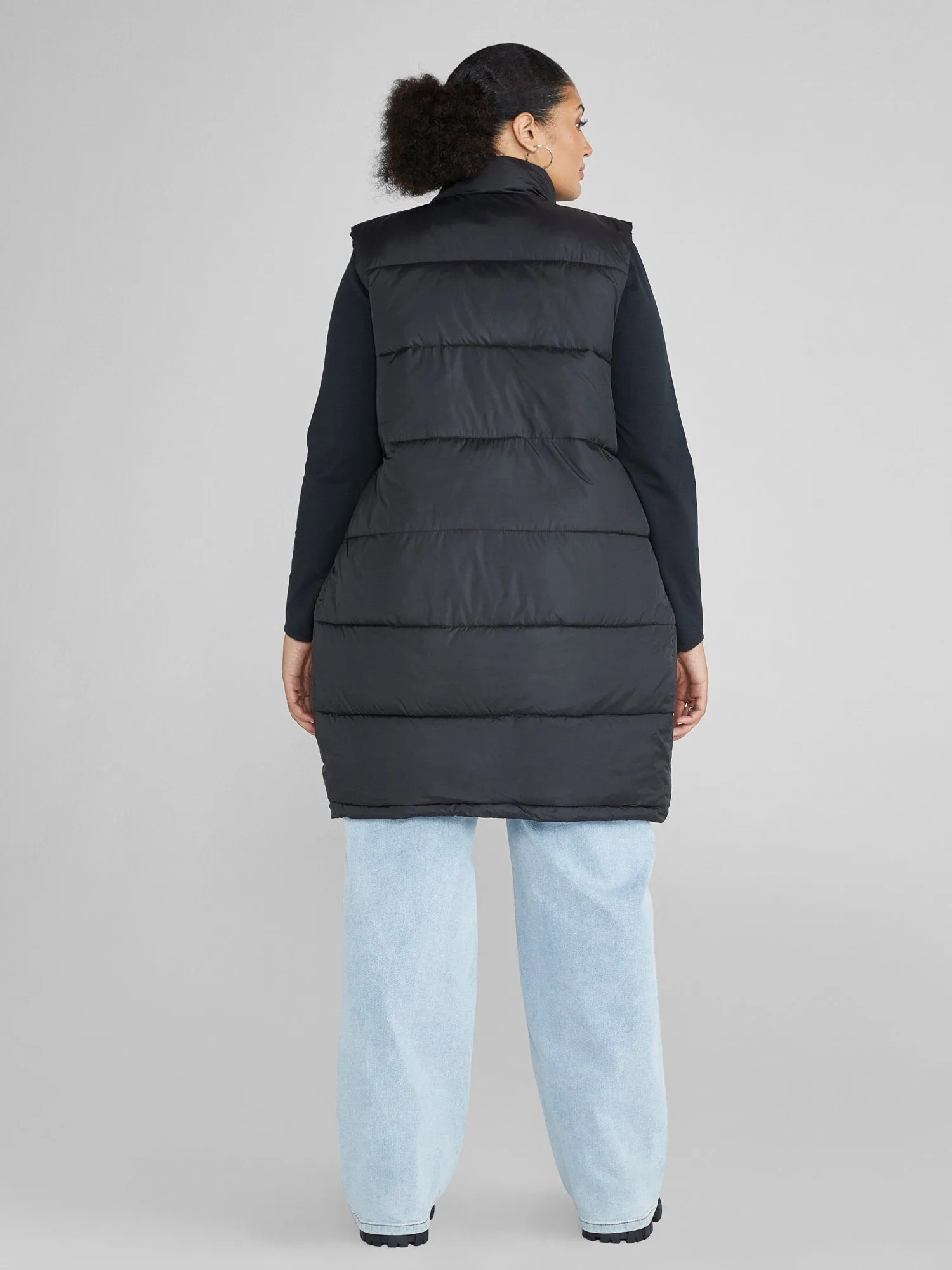 Fashion To Figure - Chanice Long Puffer Vest