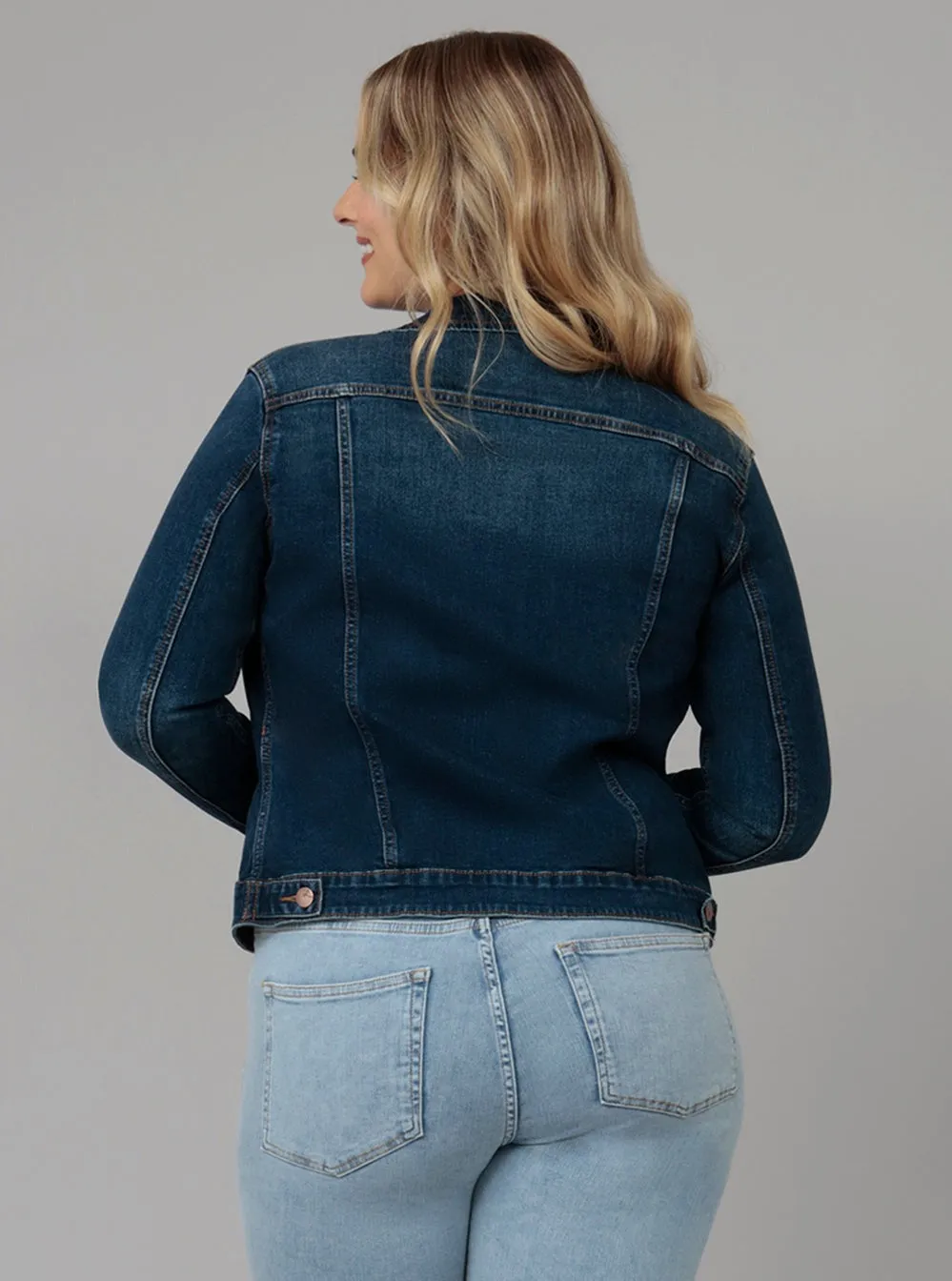 GABRIELLA-CSN Classic Denim Jacket - Cool Starry Night