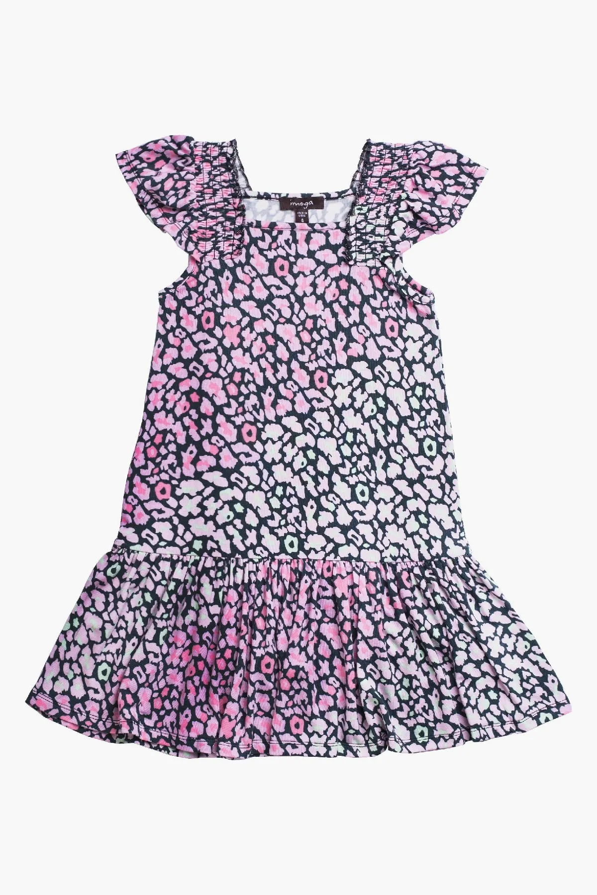 Girls Dress Imoga Sophie Safari