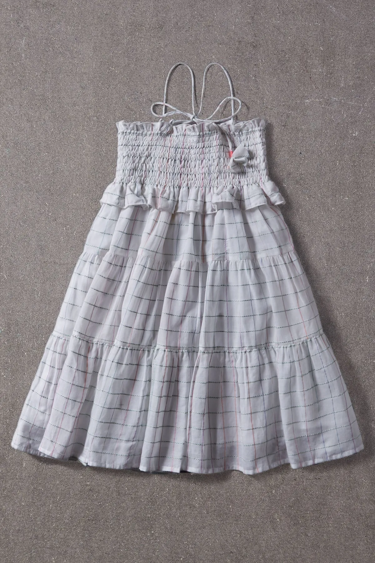 Girls Dress Nellystella Lola - Space Dye Check