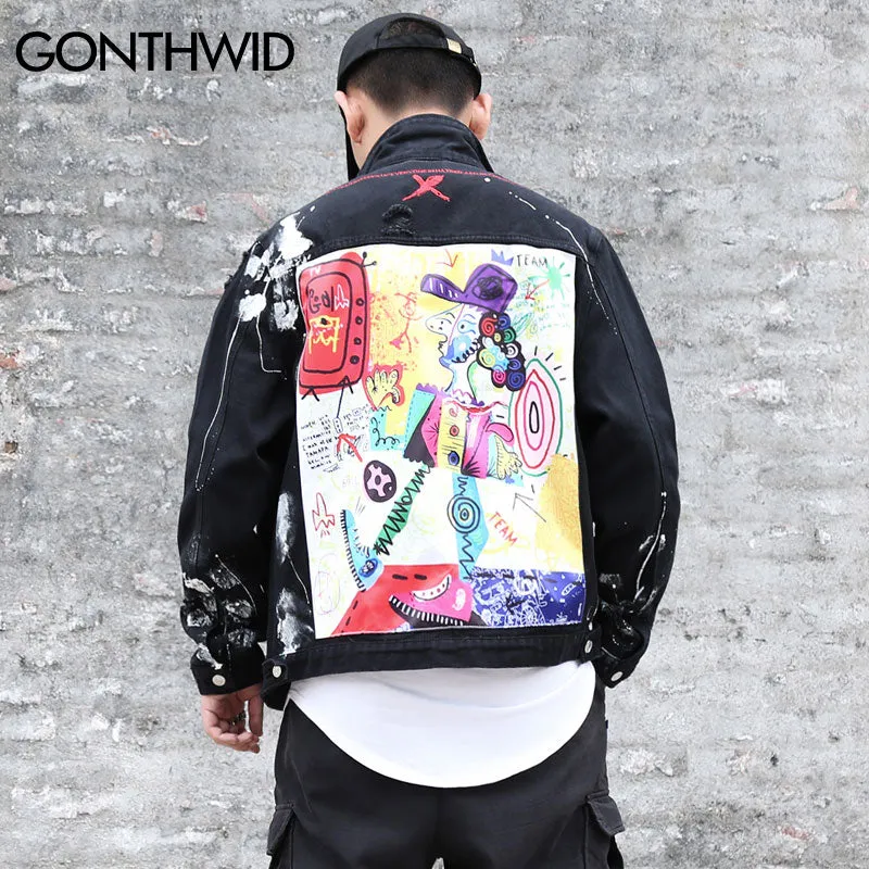 Graffiti Cartoon Jacket