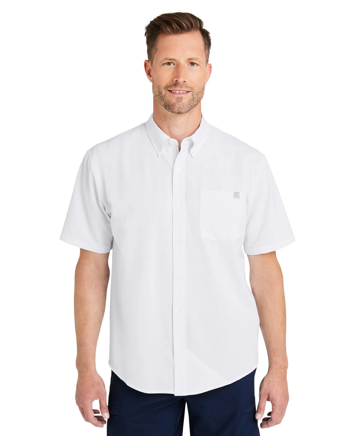 HUK Kona Solid Short Sleeve Shirt