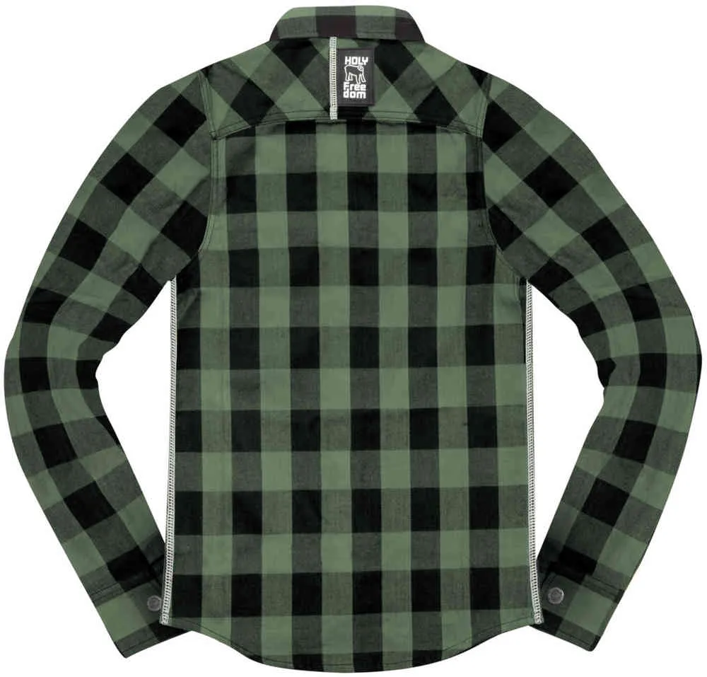 Jesse James HolyFreedom Flannel Shirt, Green