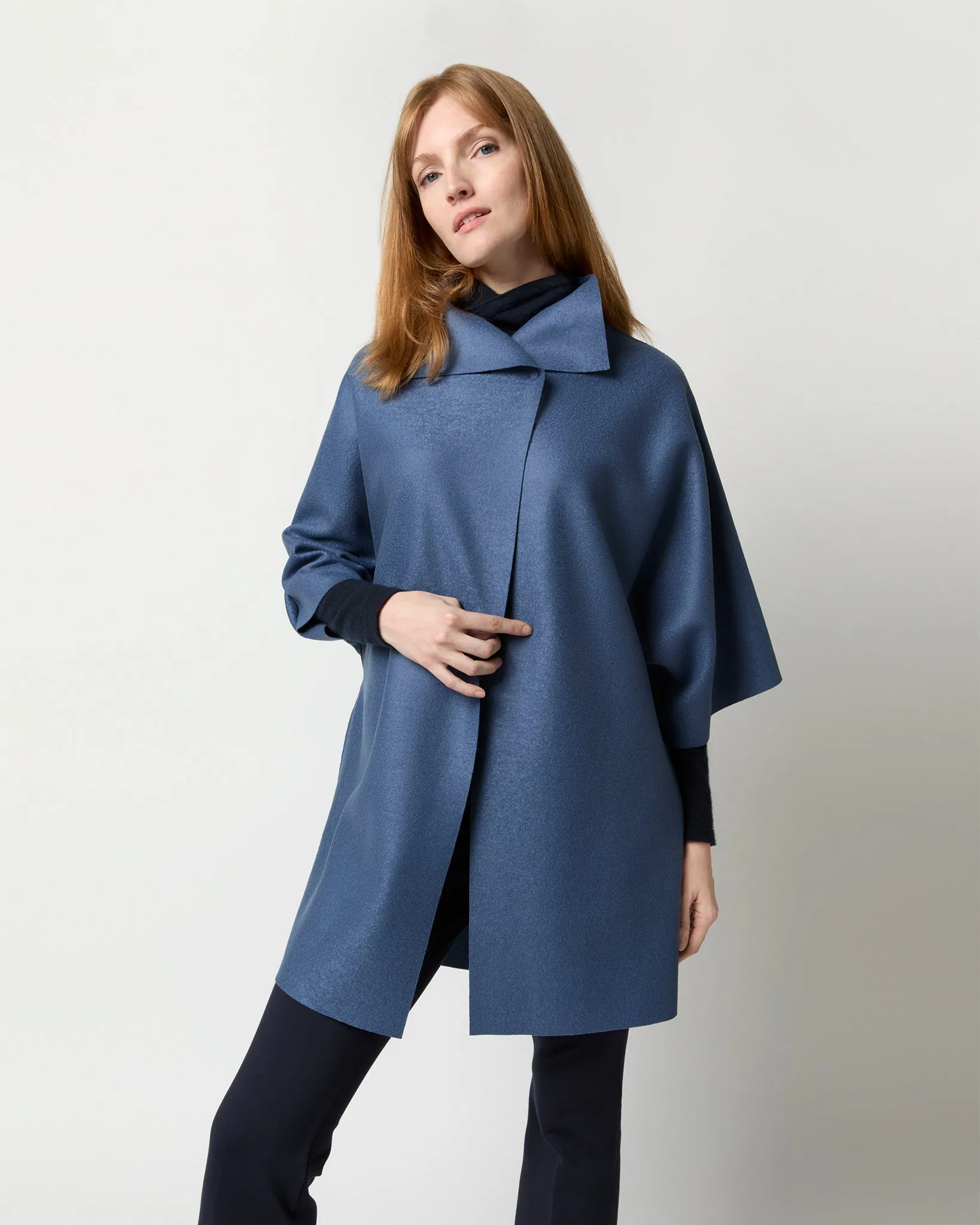 Kimono Coat in New Denim