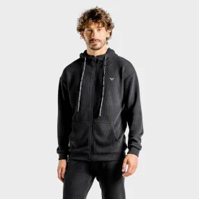 Luxe Zip Up - Onyx