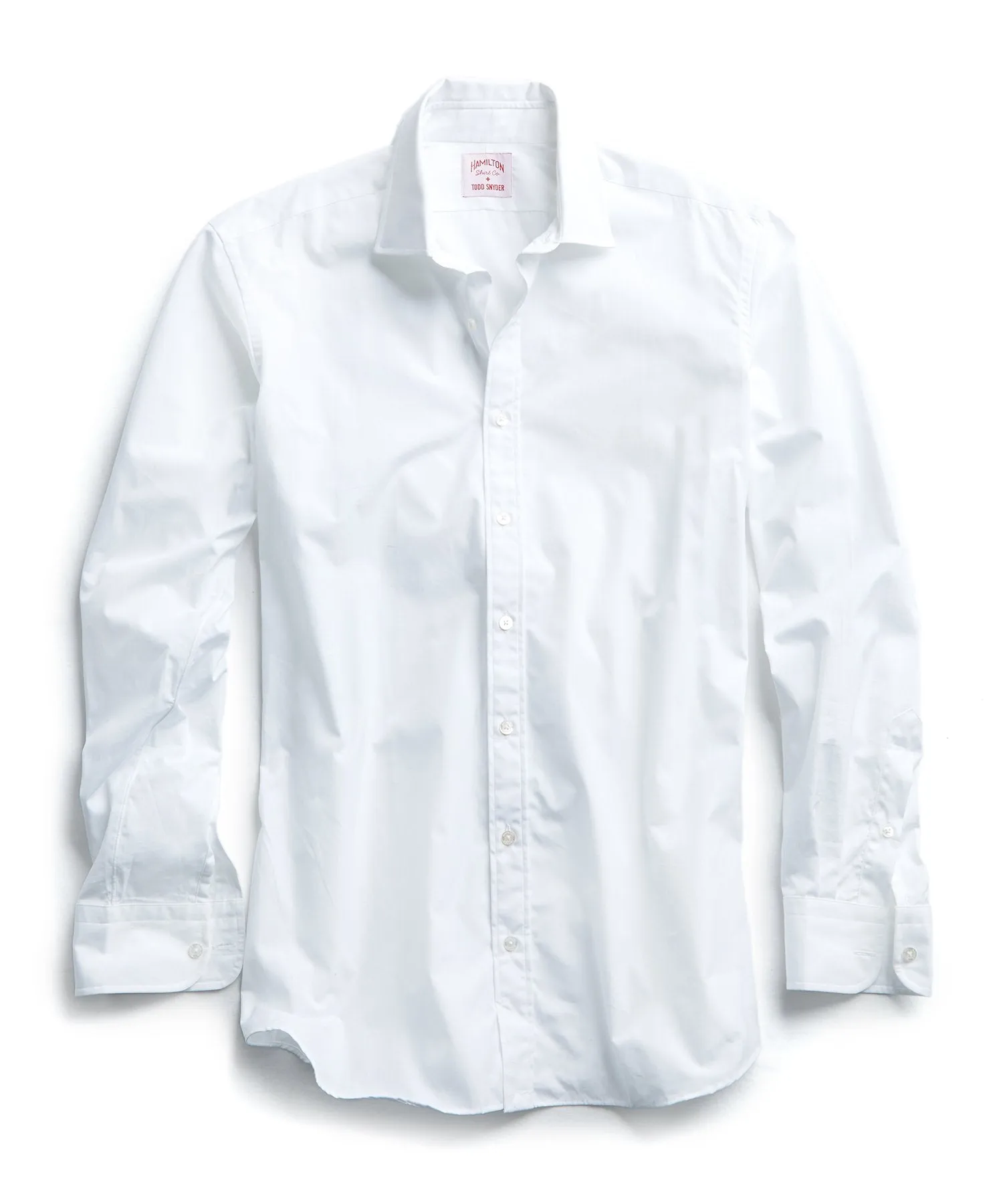 Made in the USA Hamilton   Todd Snyder Dress Shirt in White