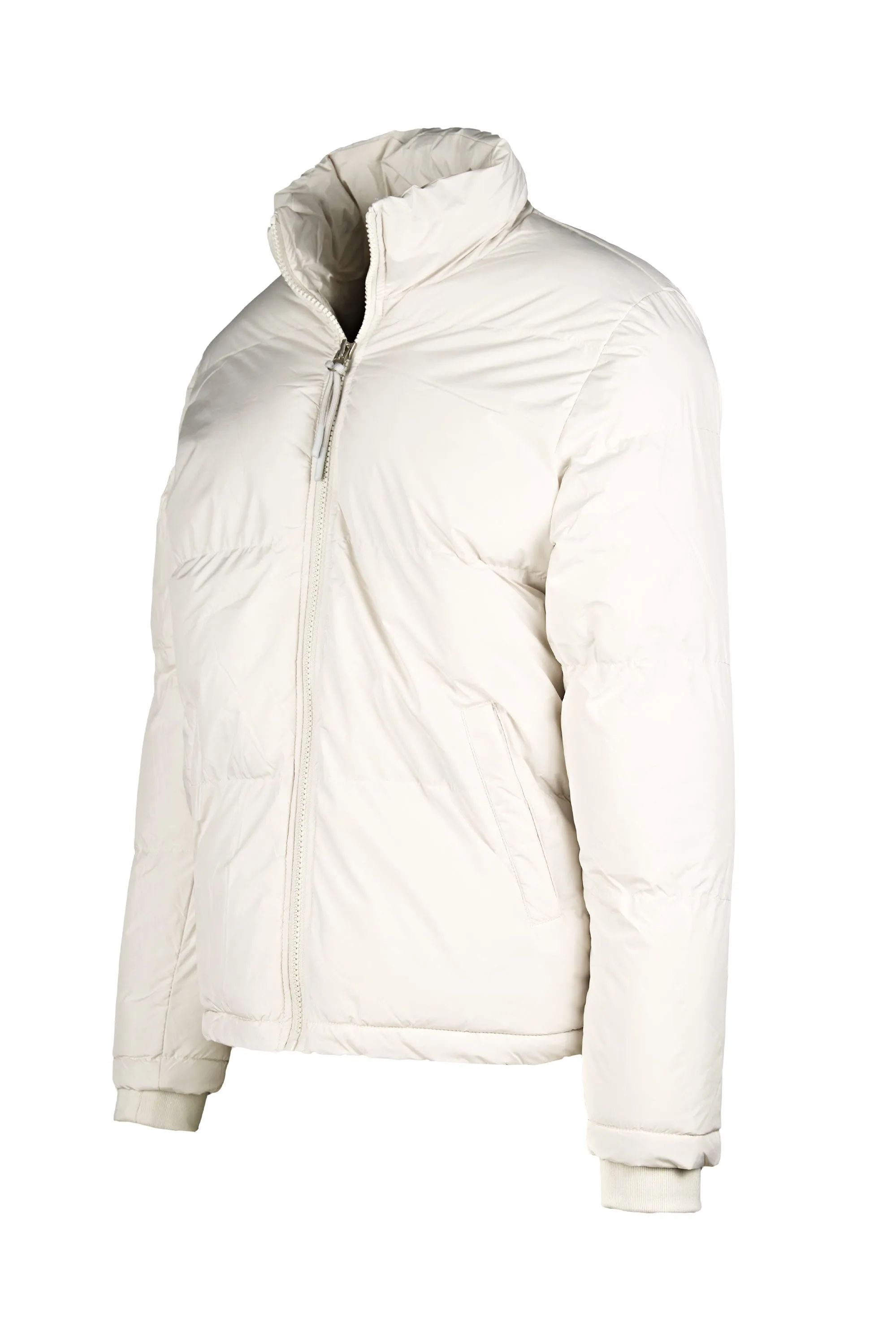 Matte Nylon Puffer Jacket