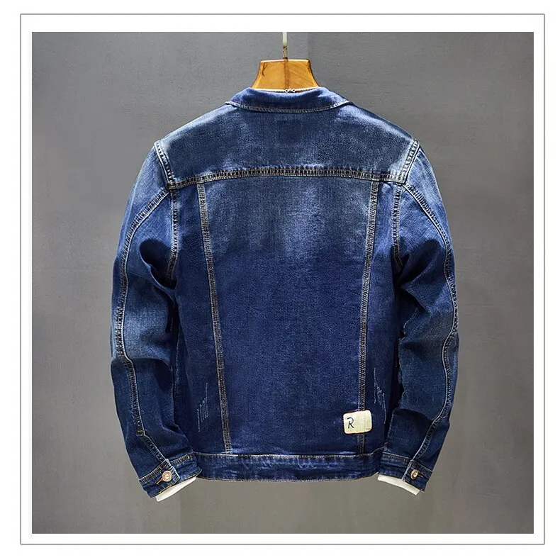 Men's Blue Denim Slim jeans Jacket