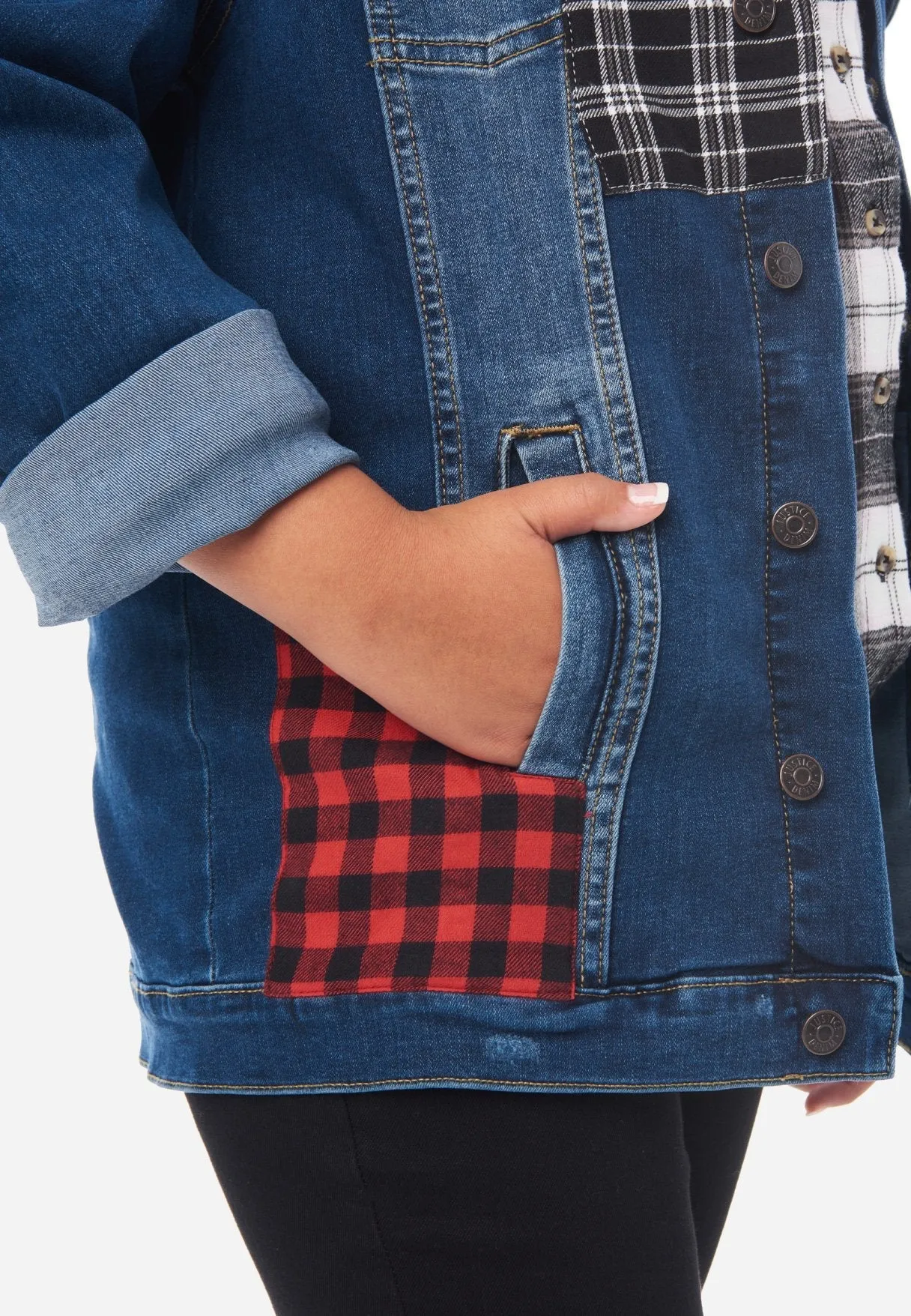 Patchwork Denim Jacket