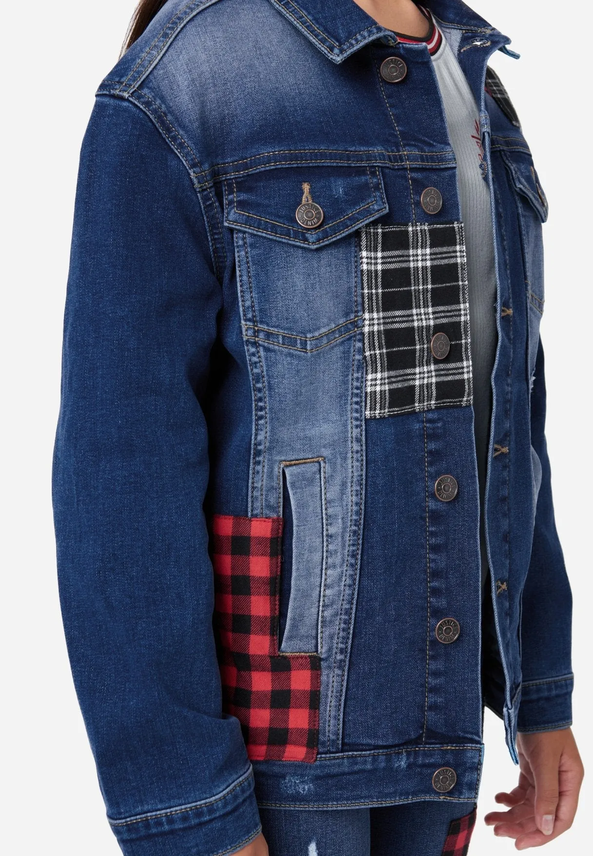 Patchwork Denim Jacket