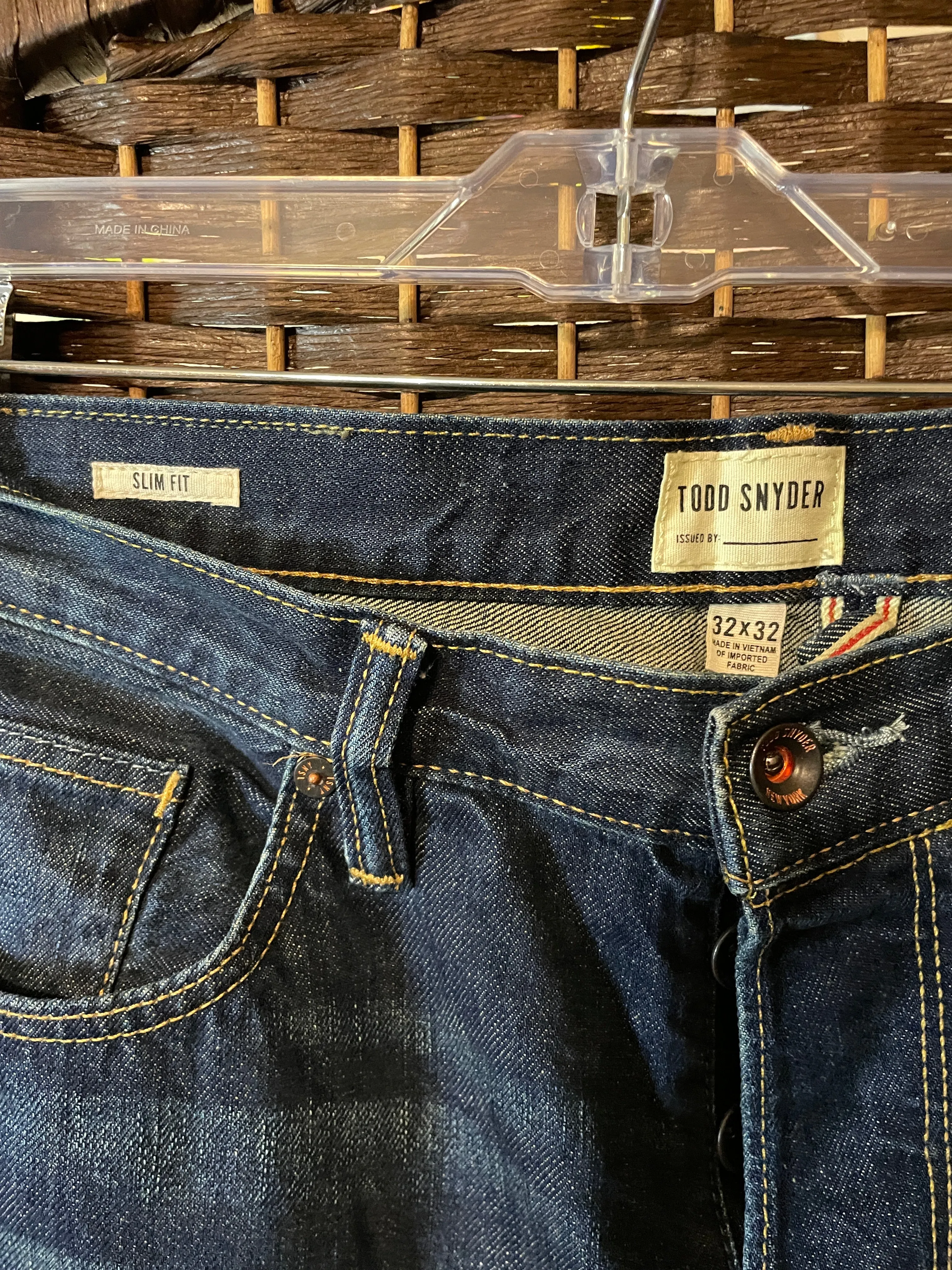 Raw Todd Selvedge Jeans 32