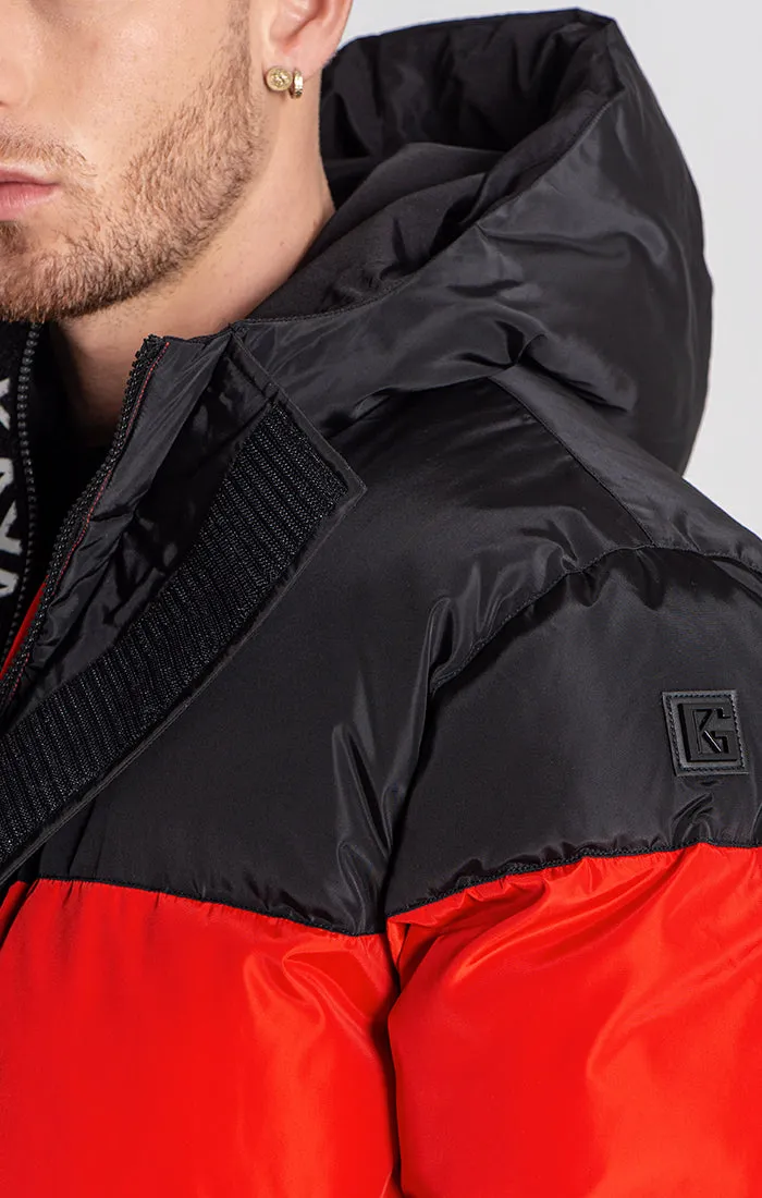 Red Sauce Puffer Jacket