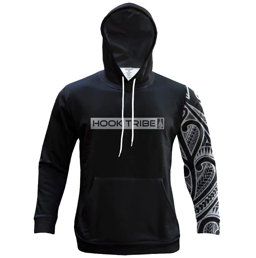 Sleeve Hoodie (Black/Grey)