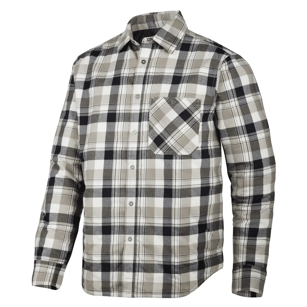 Snickers 8501 RuffWork Padded Flannel Checked LS Shirt Various Colours