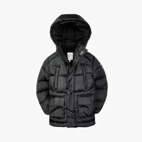 Summit Puffer Coat | Black Graff