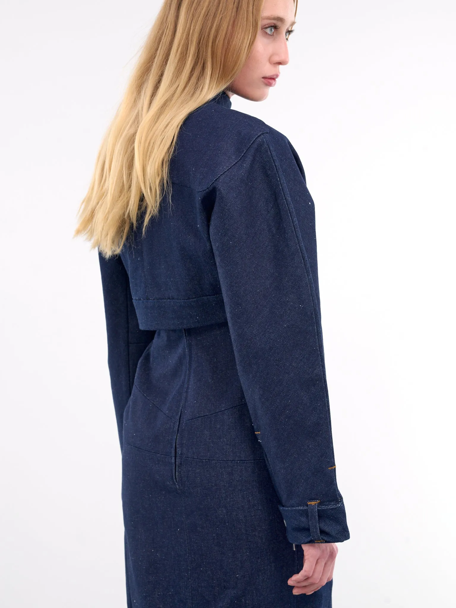 The Cabrio Denim De-Nîmes Jacket (243DE052-1513-NAVY)