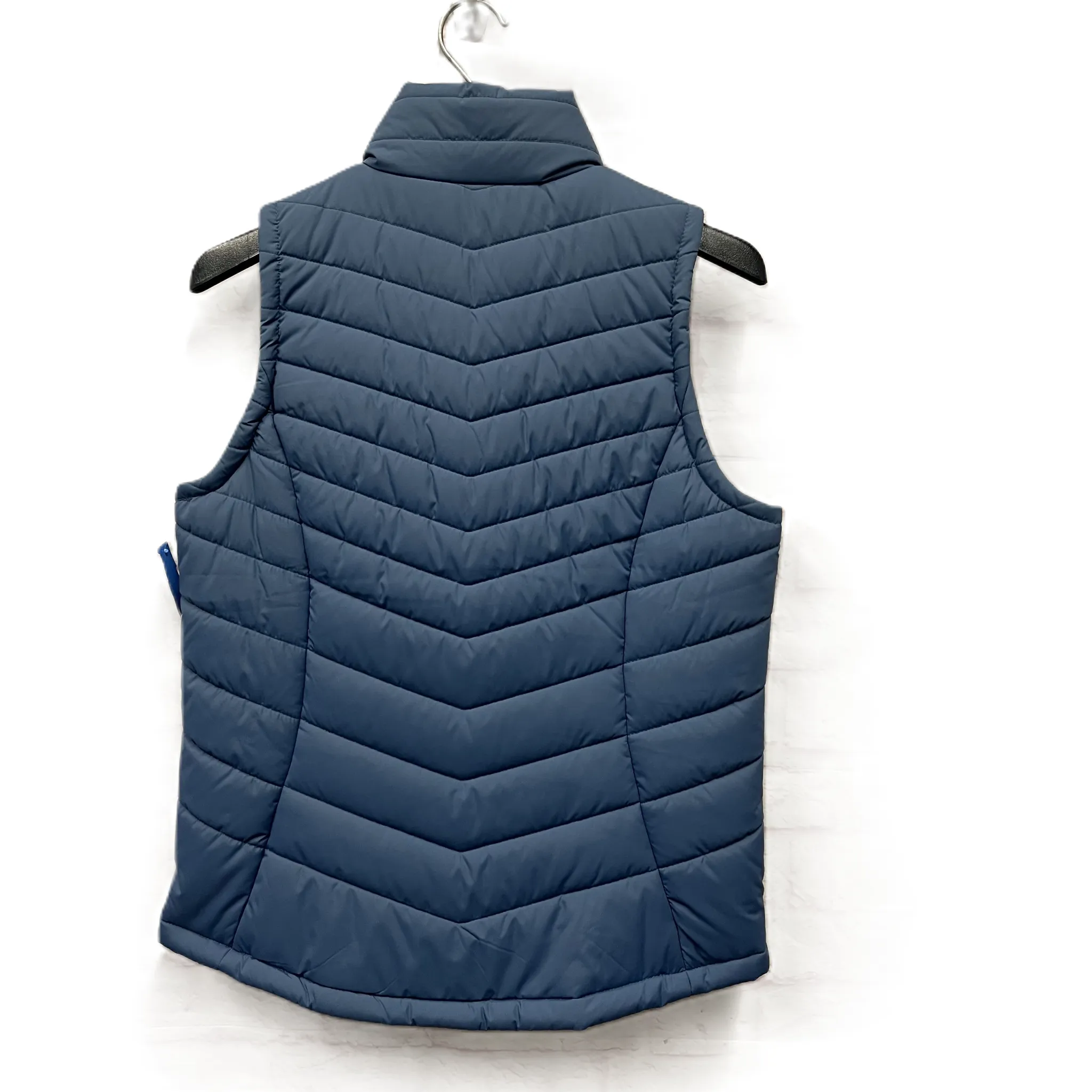 Vest Puffer & Quilted By Dsg Outerwear In Blue, Size: M