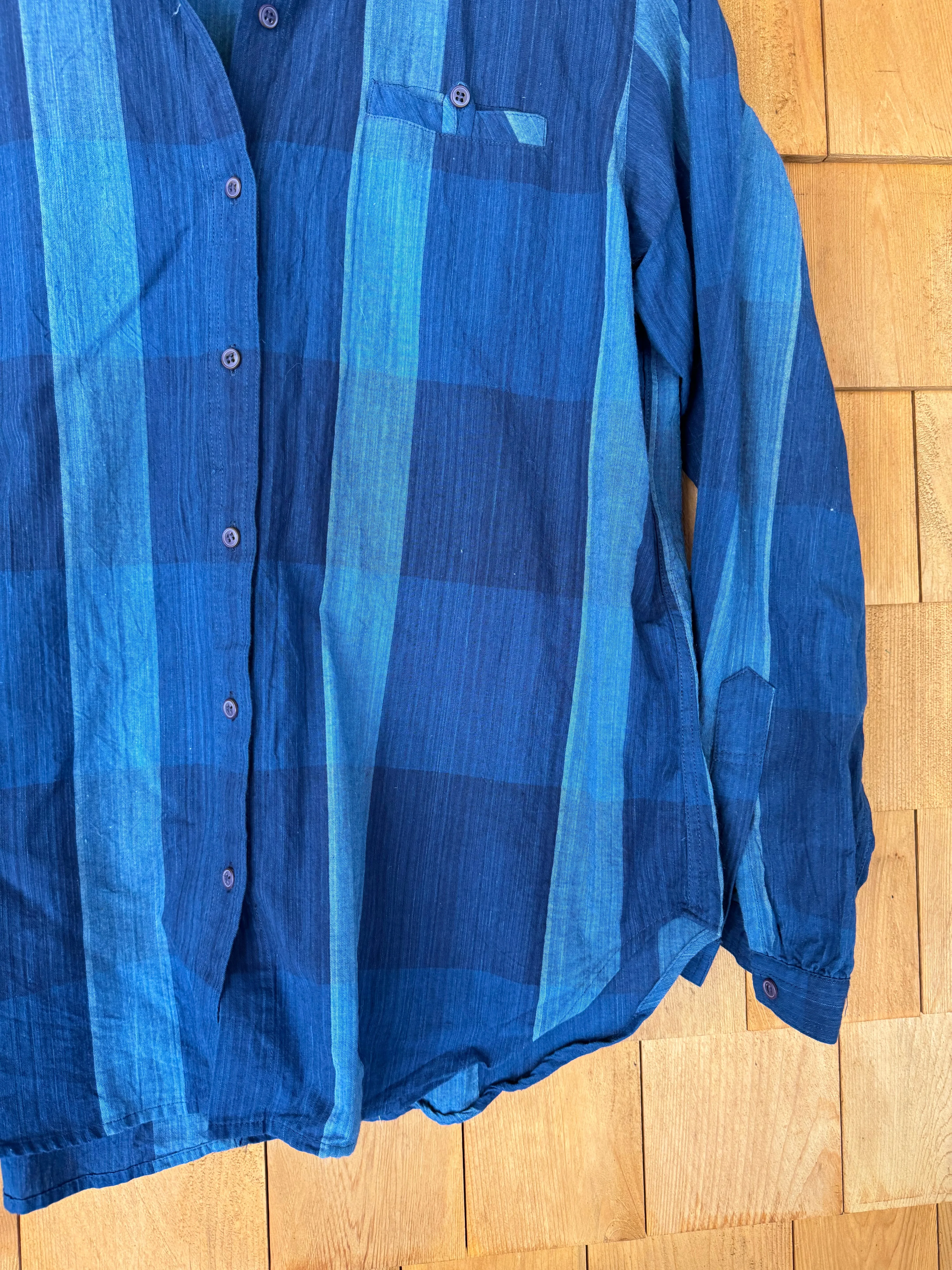 Vintage Super Soft Plaid Shirt - Blue   Blue