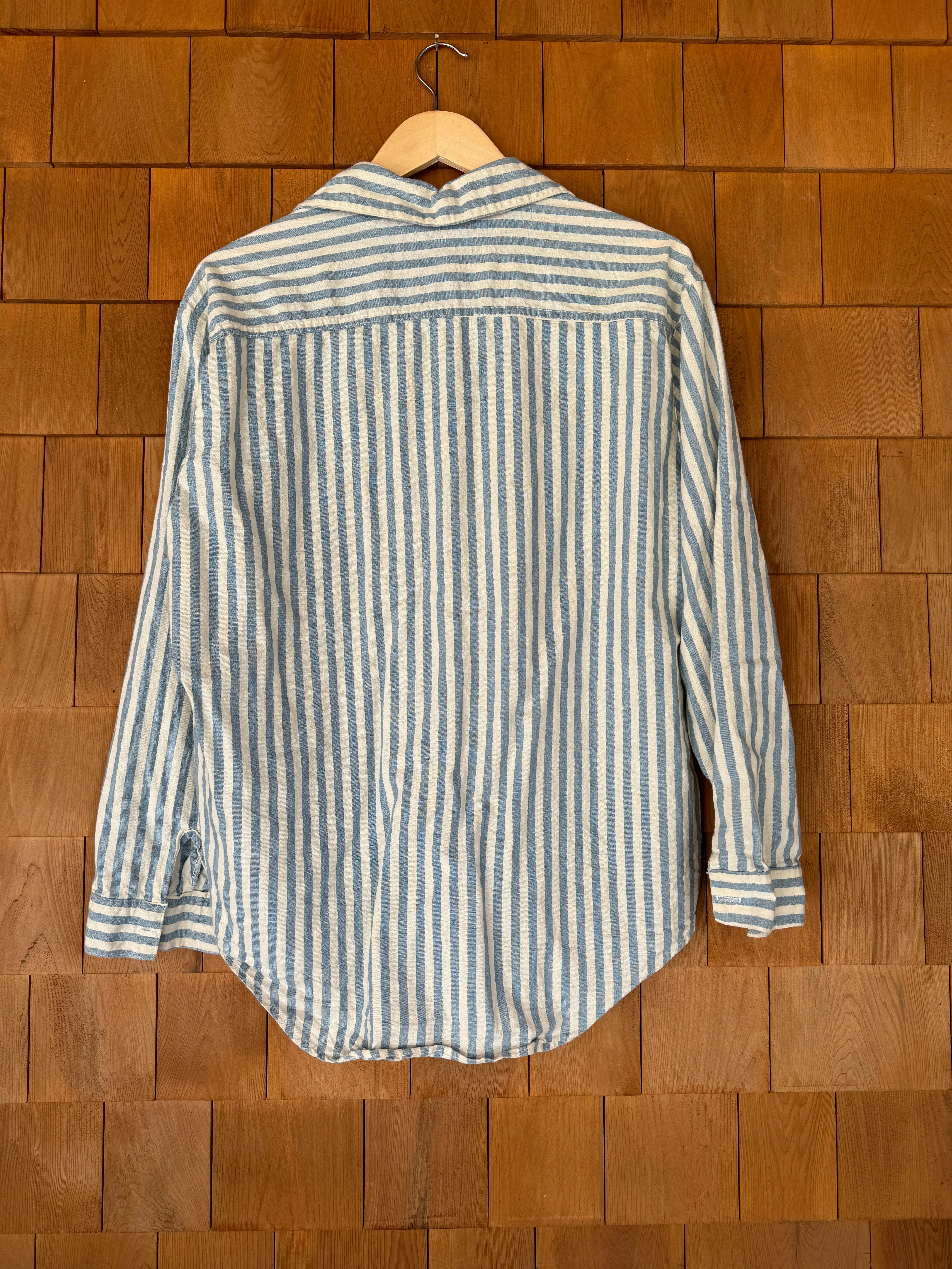 Vintage Super Soft Striped Shirt - Blue   White