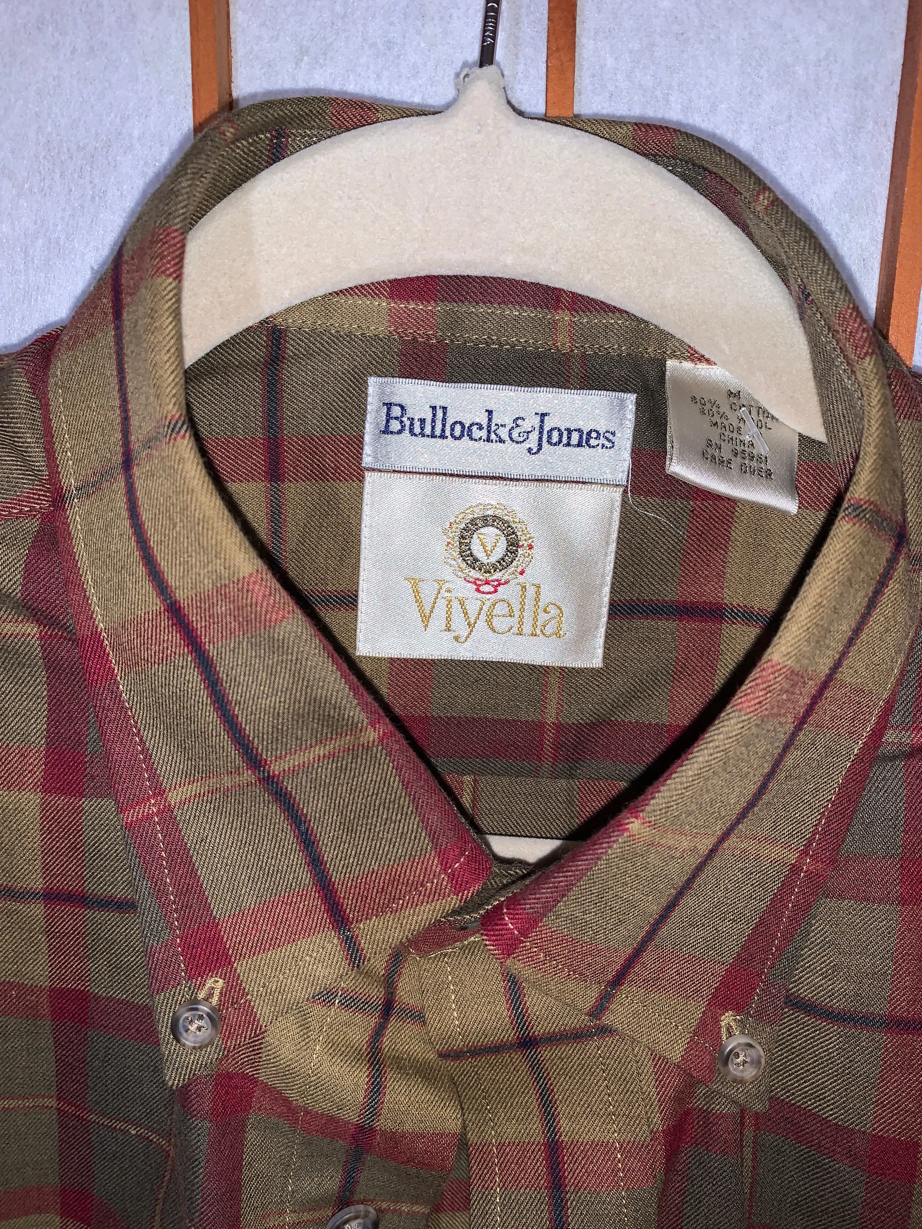 Wool Wood Block Flannel Shirts